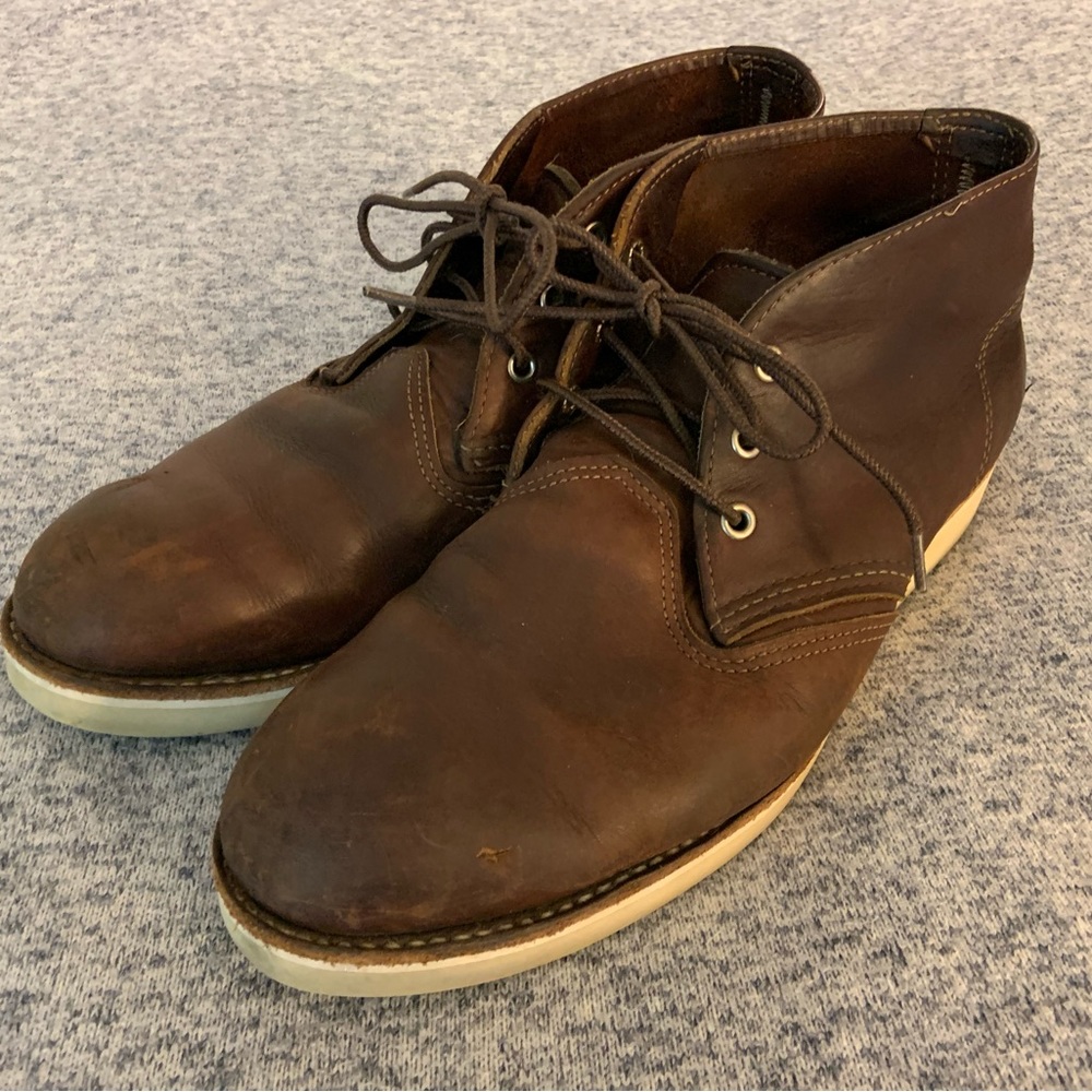 Red Wing Heritage Work Chukka - Size 12 - Used w/ Brand New Soles